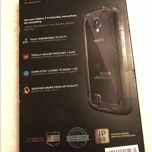 Lifeproof FRE Waterproof Case-Samsung Galaxy S4